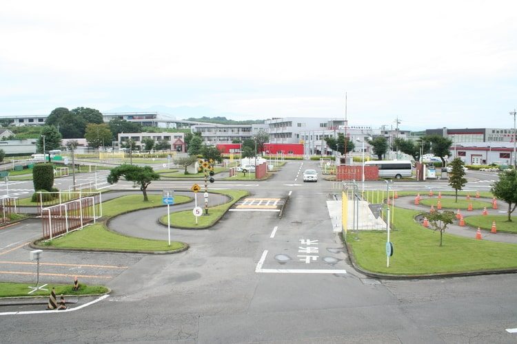 赤城自動車教習所の場内コース
