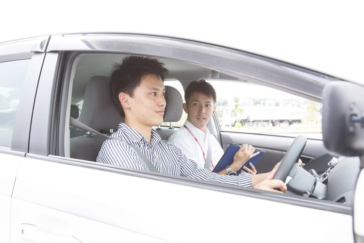 赤城自動車教習所の技能教習