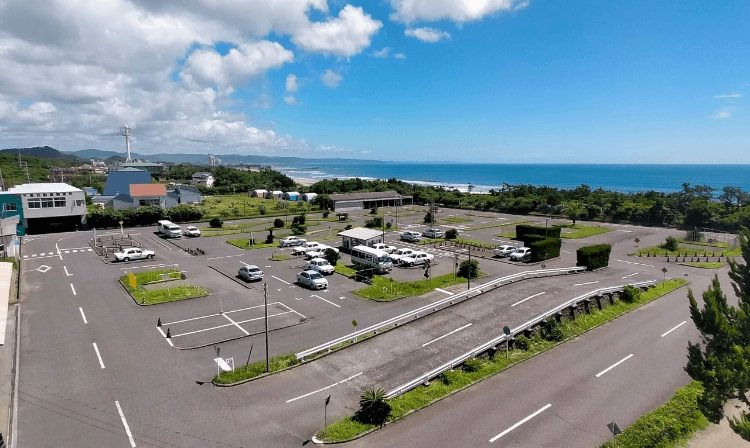 千倉自動車教習所のコースと海