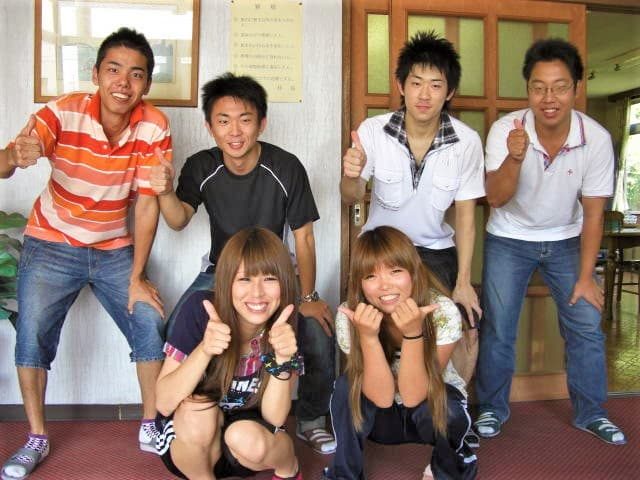 中濃自動車学校の合宿生