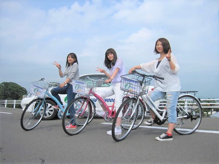 出羽自動車教習所のレンタサイクル