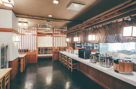 豊橋ステーションホテルの朝食会場