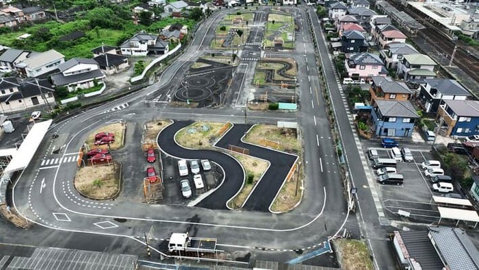 ひごクラシックドライビングスクールの場内コース