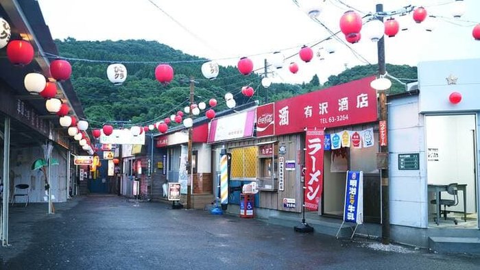 校内の商店街ひごクラシックロード
