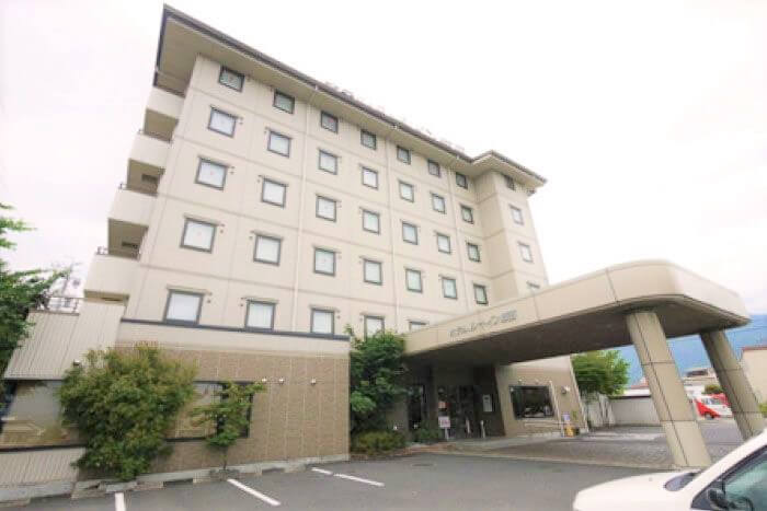 ホテルルートイン飯田の外観