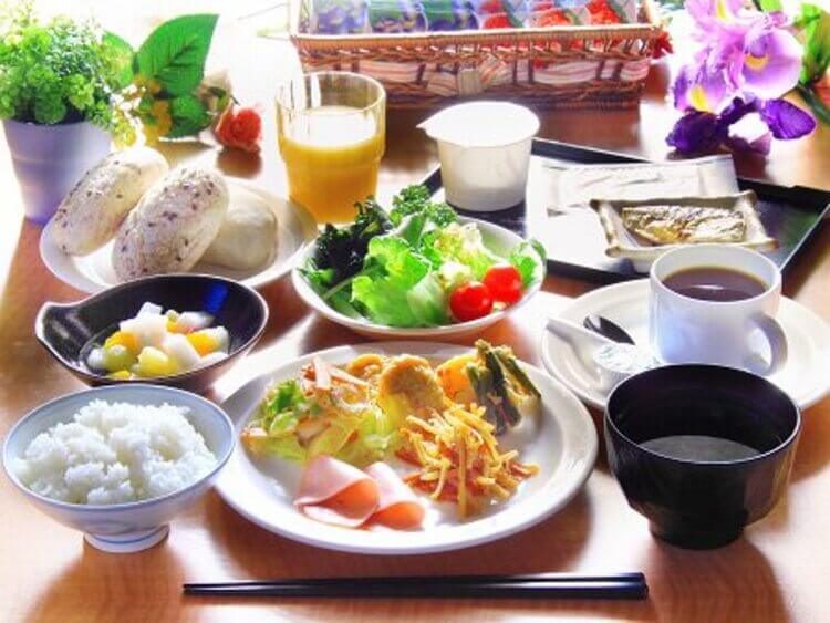 加西自動車学院の合宿の食事の一例