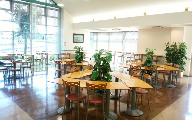 まえばし合宿所の食堂
