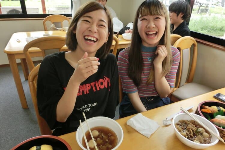 いも煮の歓迎会
