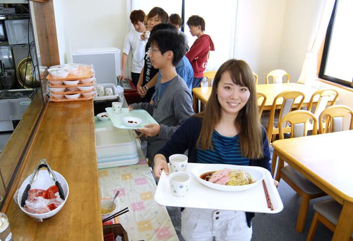 S-ビレッジの食堂