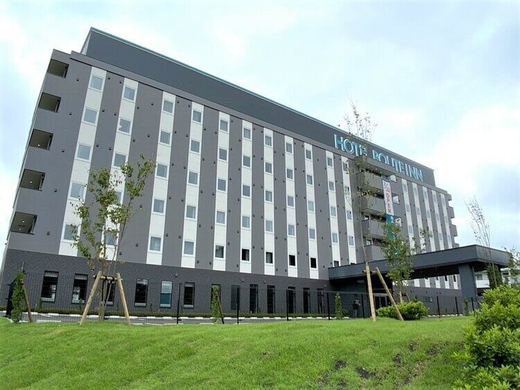 ルートイン二本松 国道4号の外観