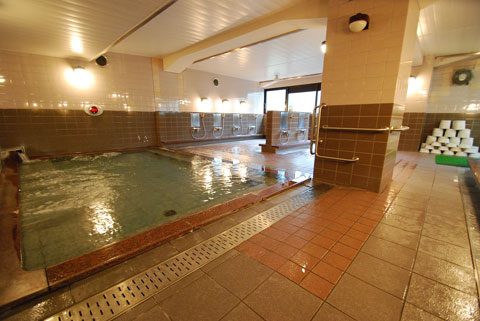 シャガールの温泉大浴場