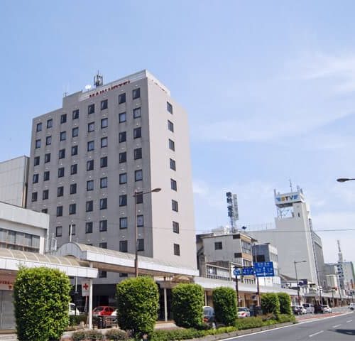 メインホテルの外観