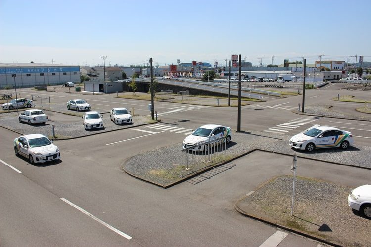 佐野中央自動車教習所の場内コース
