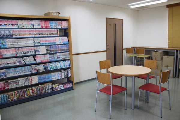 佐野合宿所の共用スペース