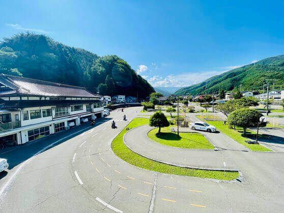 上から見た三陸自動車学校の教習コース