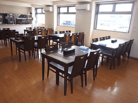 釜石復興ビルの食堂