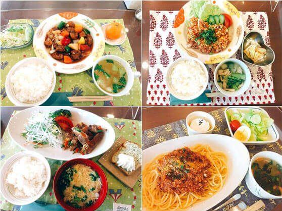 三陸自動車学校の合宿の食事