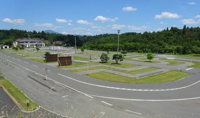 せんまや自動車学校の場内コース