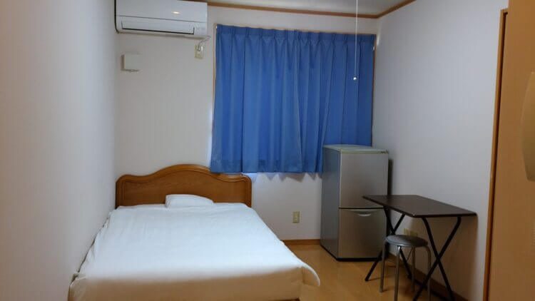 静岡菊川自動車学校の女性寮Tea Crest1の部屋