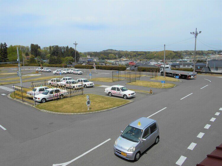 田村自動車教習所の教習コース