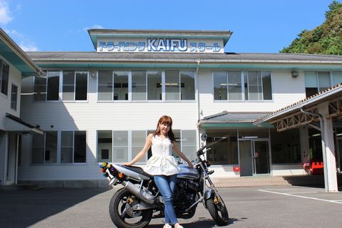 徳島かいふ自動車学校の校舎