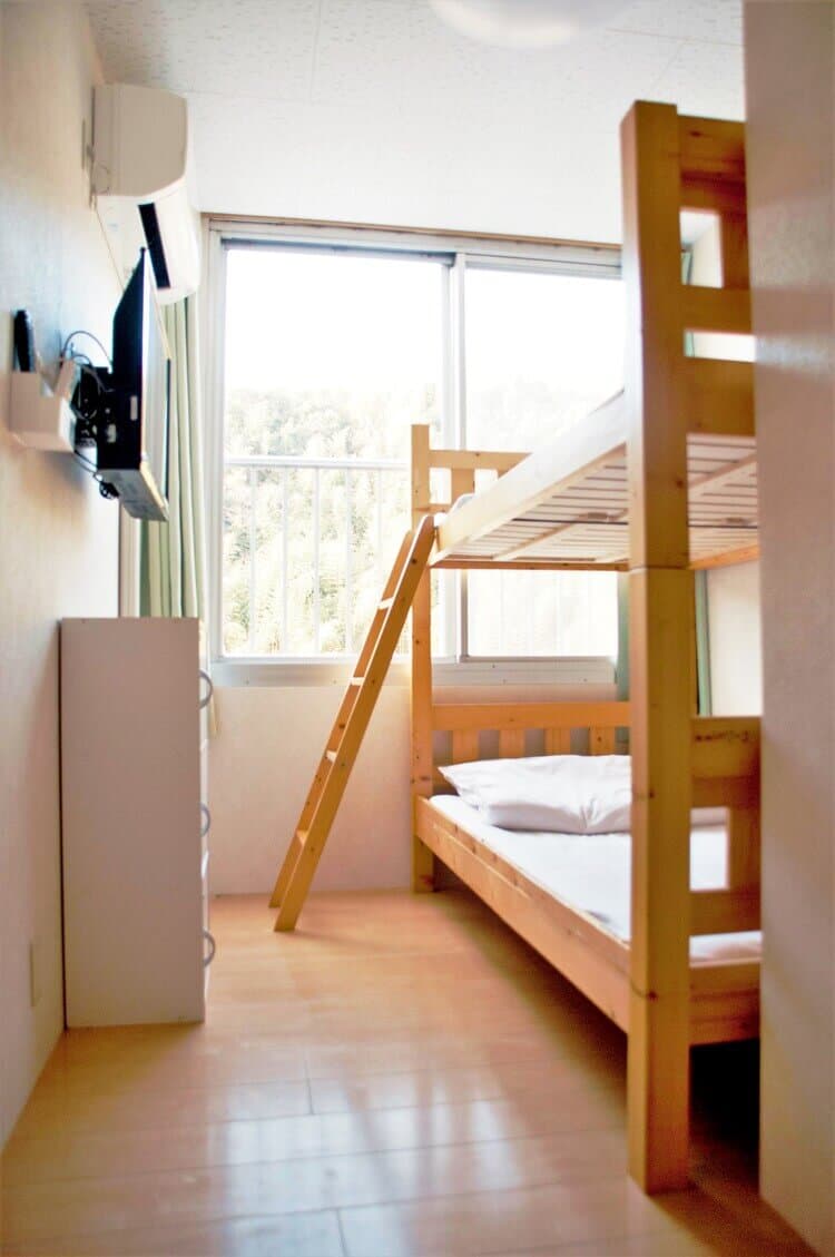 すだちEAST・WESTの部屋と二段ベッド