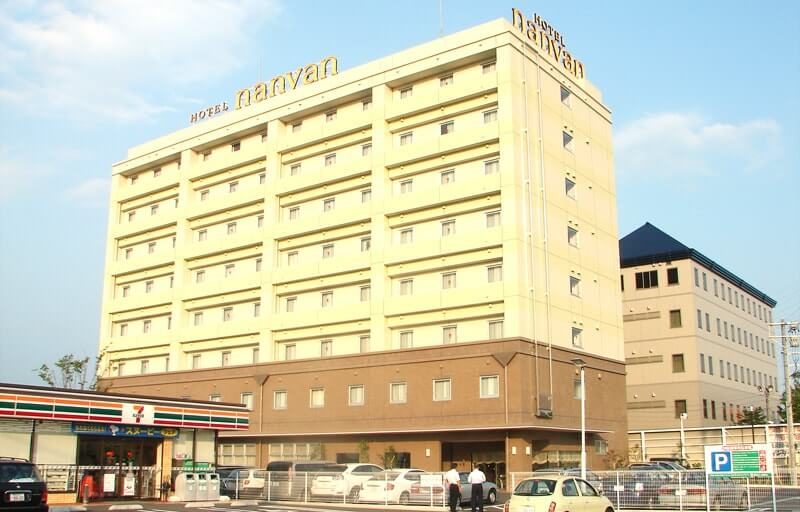 ホテルナンバン焼津の外観